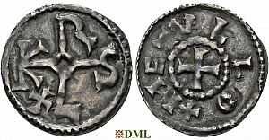 Обол, Каролинги, Charles le Chauve (840-877), м.д. Melle, Depeyrot 625