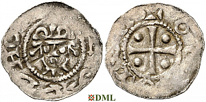 Денарий, Германия, Нижняя Лотарингия, Hermann (1059-1074), м.д. Jever, Dbg. 596