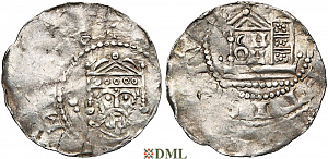 Денарий, Германия, Франкония, K. Heinrich III (1046-1056), м.д. Speyer. Dbg. 832