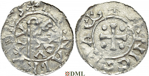 Денарий, Германия, Нижняя Лотарингия, B. Bernold (1040-1054), м.д. Groningen, Ilisch 2000 18.3