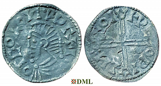 Денарий, Швеция, Olaf Skötkonung (995-1021), м.д. , Malmer :