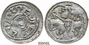 Денарий, Польша, Bolesław II (1058-1080)