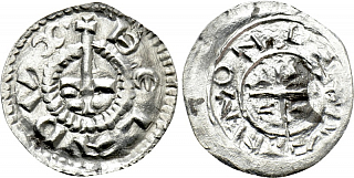 Денарий, Венгрия, Bela I (1048-1060)