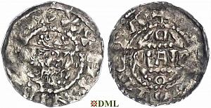 Обол, Германия, Франкония, Siegfried I (1060-1084), м.д. Mainz, Dbg. 809