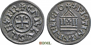 Денье, Каролинги, Charles le Chauve (840-877), Unknown mints, Depeyrot 1189