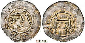 Денарий, Германия, Нижняя Лотарингия, Anonymous bishop, м.д. Utrecht, Ilisch 2000, 3.27