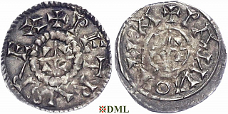Денарий, Венгрия, Peter Orseolo (1038-1041 1044-1046)