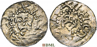 Денарий, Германия, Нижняя Лотарингия, Anonymous bishop, Umkreis von Emden, Dbg. 1311