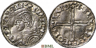 Денарий, Дания, Magnus I (1042-1047), м.д. Lund, Hbg. 1
