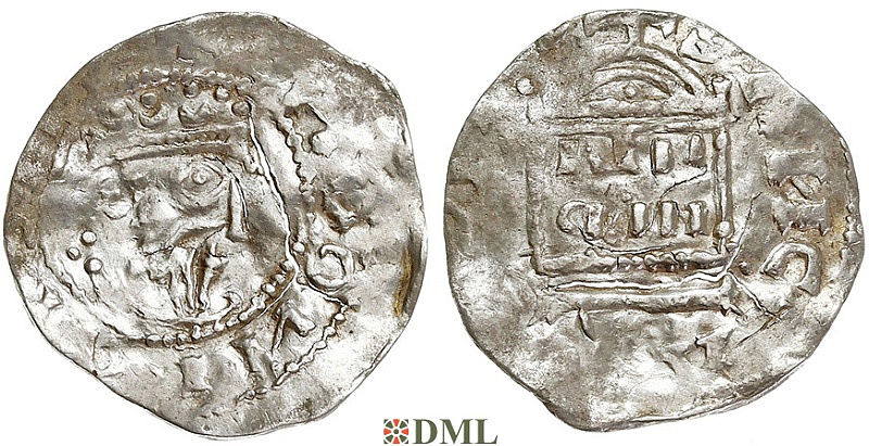 Денарий, Германия, Нижняя Лотарингия, Konrad II (1027-1039), Pilgrim (1027-1036), м.д. Koln, Dbg 380