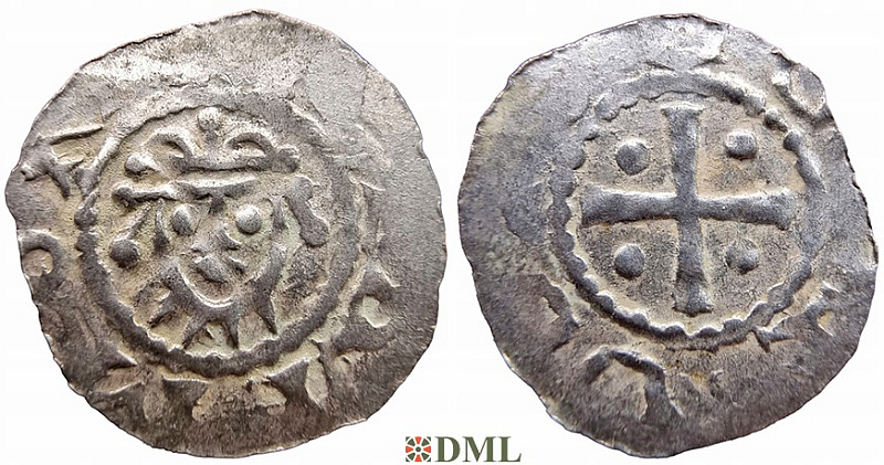 Денарий, Германия, Нижняя Лотарингия, Hermann (1059-1074), м.д. Jever, Dbg. 595