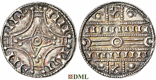 Денарий, Дания, Sven Estridsen (1047-1075), м.д. Roskilde, Hbg. 36