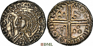 Денарий, Дания, Magnus I (1042-1047), м.д. Viborg, Hbg. 35