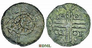 Денарий, Германия, Нижняя Лотарингия, Hermann (1020-1051), м.д. Emden, Dbg. 773