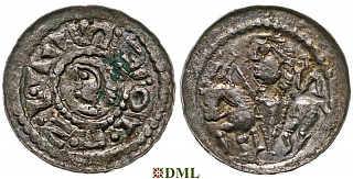 Денарий, Польша, Bolesław II (1058-1080)