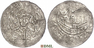 Денарий, Германия, Саксония, Dietrich II (1056-1085), м.д. Gittelde, Dbg. -