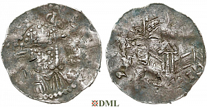 Денарий, Германия, Франкония, Heinrich II (1002-1024), м.д. Mainz, Dbg. 788