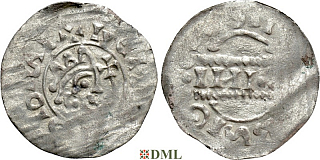 Денарий, Германия, Нижняя Лотарингия, Gf. Bruno III (1050-1057), Frisian imitations