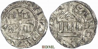 Денарий, Германия, Нижняя Лотарингия, Konrad II (1027-1039), Pilgrim (1027-1036), м.д. Koln, Dbg. 381