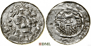 Денарий, Польша, Wladyslaw I (1081-1102)