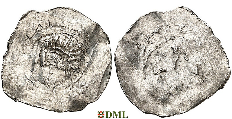 Денарий, Германия, Нижняя Лотарингия, Baldwin IV (988-1035), м.д. Saint-Omer, Ilisch 2014, 5.6