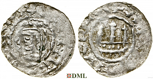 Обол, Германия, Швабия, Hermann (1048-1065), м.д. Strassburg, Dbg. 1603