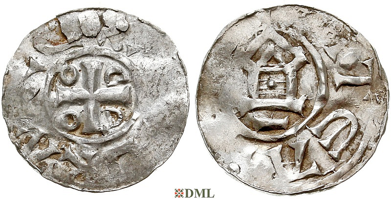 Денарий, Германия, Саксония, Нижняя Саксония, м.д. Goslar, type OAP