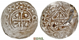 Денарий, Чехия, Boleslav II (972/973-999), м.д. Prague, Šmerda 1996, 12e