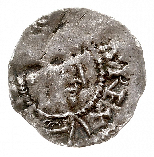 Обол, Германия, Швабия, Heinrich II (1002-1024), м.д. Strassburg, Dbg. 919