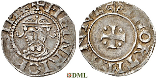 Денарий, Германия, Саксония, Heinrich III (1039-1056), м.д. Dortmund, Dbg. 785