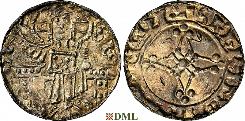 Денарий, Дания, Sven Estridsen (1047-1075), м.д. Lund, Hbg. 26