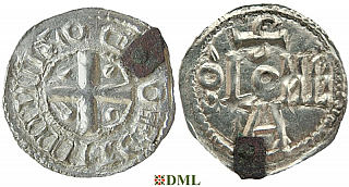 Денарий, Германия, Саксония, Anonymous bishop, м.д. Soest, Dbg. 342
