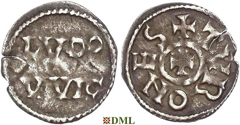 Обол, Каролинги, Louis le Pieux (814-840), м.д. Tours