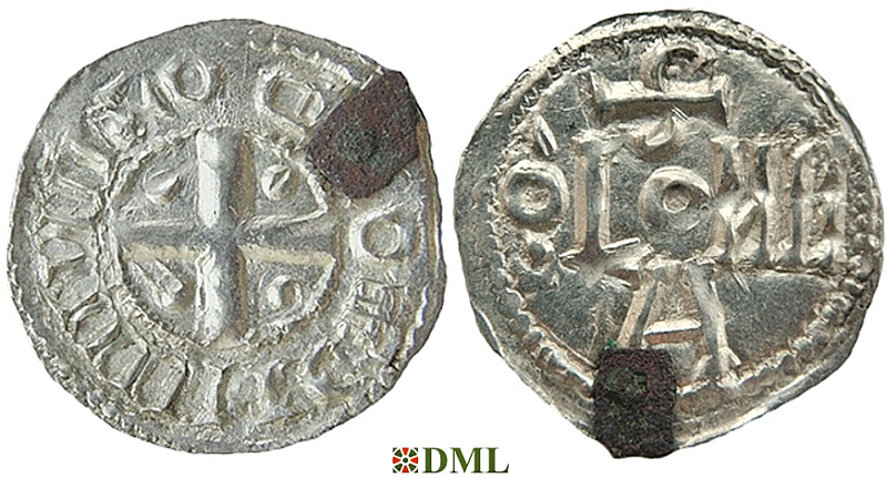 Денарий, Германия, Саксония, Anonymous bishop, м.д. Soest, Dbg. 342