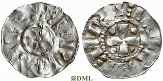 Денарий, Германия, Нижняя Лотарингия, Heinrich II (1002-1024), unknown mints, Ilisch 2000, 20.6