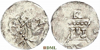 Денарий, Германия, Швабия, Heinrich II (1002-1024), м.д. Strassburg, Dbg. 916