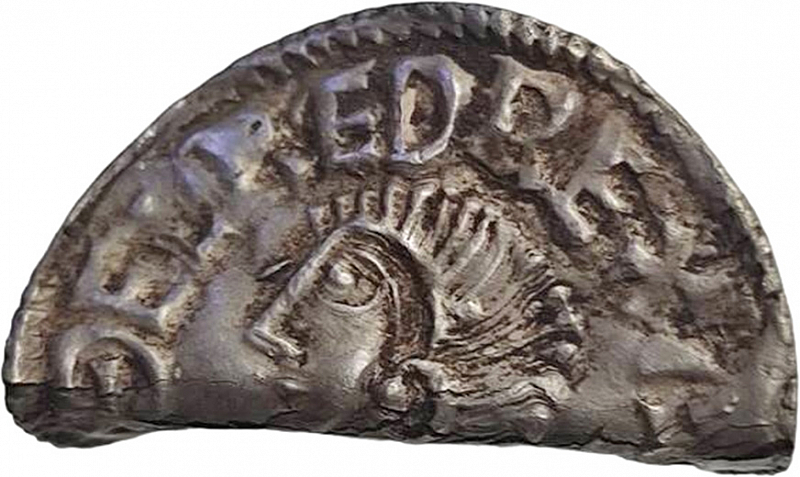 Денарий, Англия, Æthelred II (978-1016), м.д. London, монетарий ?, North 774