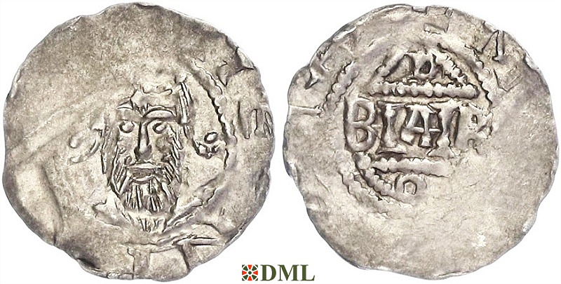 Обол, Германия, Франкония, Siegfried I (1060-1084), м.д. Mainz, Dbg. 809