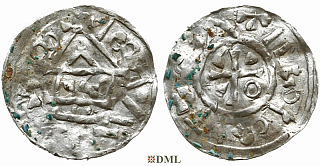 Денарий, Германия, Imitatie of the Bavarian-type denarius of Henry IV (Подражание)