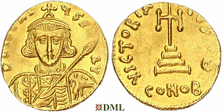Солид, Византия, Tiberius III Apsimaros (698-705), м.д. Constantinople