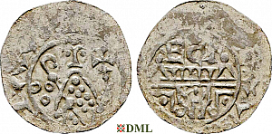 Денарий, Германия, Нижняя Лотарингия, Wilhelm de Ponte (1054-1076), м.д. Utrecht, Ilisch 2000, 10.9