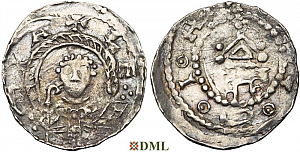 Денарий, Германия, Нижняя Лотарингия, Henri de Verdun (1075-1091), м.д. Luttich, Ilisch 2014, 34.37