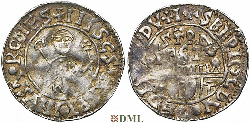 Денарий, Германия, Нижняя Лотарингия, B. Bernold (1027-1054), м.д. Utrecht, Ilisch 2000, 10.4