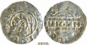 Денарий, Германия, Нижняя Лотарингия, Bruno III (1050-1057), м.д. Leeuwarden, Ilisch 2000, 21.14