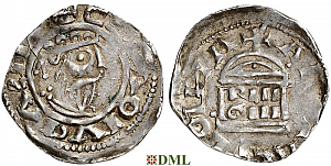 Денарий, Германия, Нижняя Лотарингия, Konrad II (1027-1039), Pilgrim (1027-1036), м.д. Koln, Dbg. 380