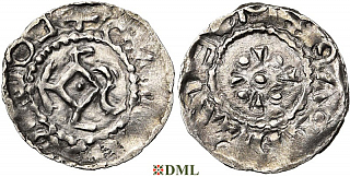 Денарий, Германия, Нижняя Лотарингия, Anonymous bishop, м.д. Luttich, Ilisch 2000, -.-