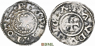 Денье, Каролинги, Lothaire (954-986), м.д. Laon, Depeyrot 489