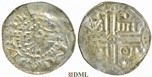 Денарий, Германия, Нижняя Лотарингия, Gf. Hermann (1020-1051), м.д. Emden