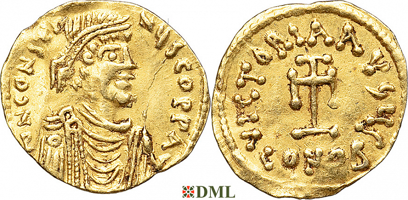Семиссис, Византия, Constans II (641-668), м.д. Constantinople
