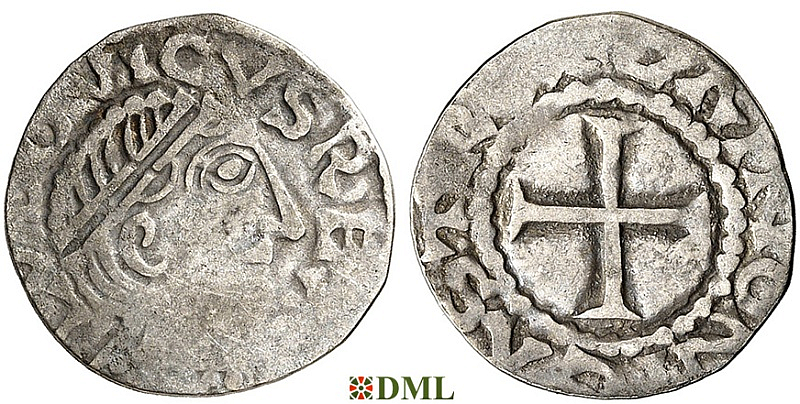 Денье, Каролинги, Ludwig IV (936-954), м.д. Chinon, Depeyrot 318